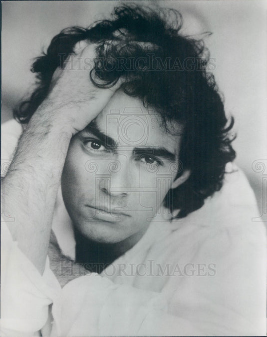 1987 Hollywood Actor John Herrera Press Photo - Historic Images