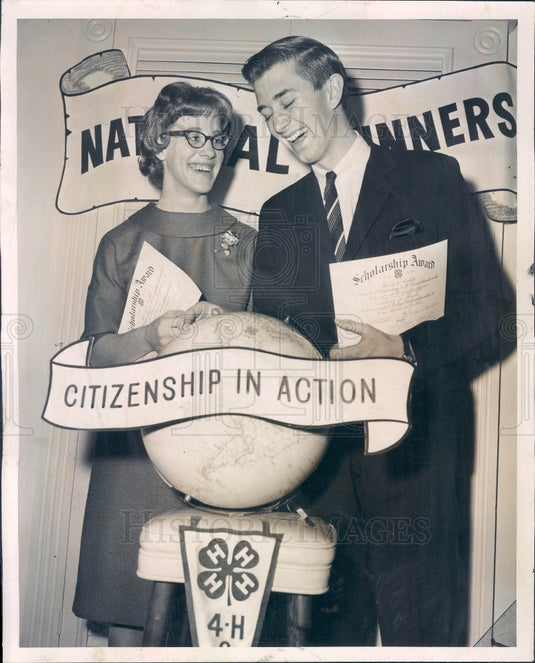 1962 National 4-H Citizenship Awards Winners Press Photo - Historic Images