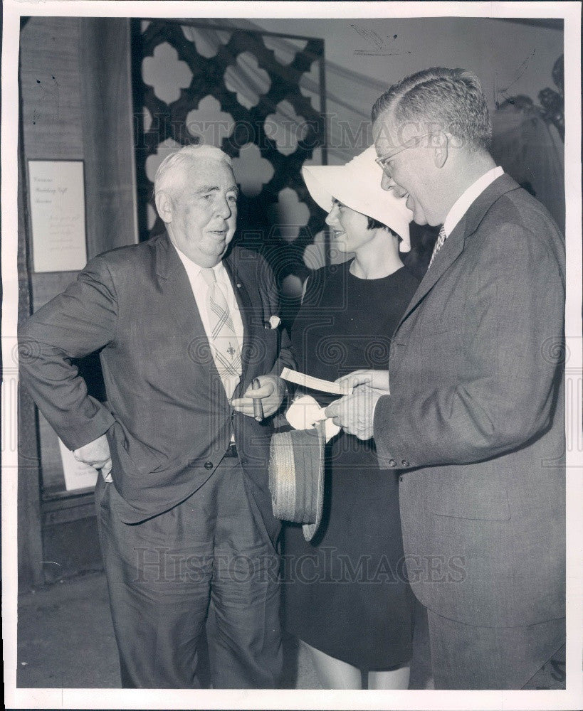 1962 Chicago International Trade Fair 1961 First Ticket Sold Press Photo - Historic Images