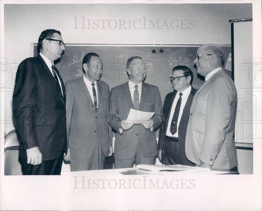 1969 Sarasota, Florida Law Officers at FBI Management School Press Photo - Historic Images