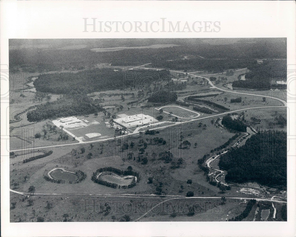 1983 St. Petersburg Florida Lake Padgett Estates East Aerial View Press Photo - Historic Images