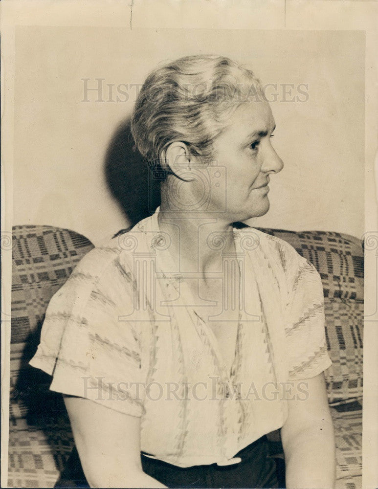 Undated Vivian Vanderbilt aka Vivian Judson of Florida Press Photo - Historic Images