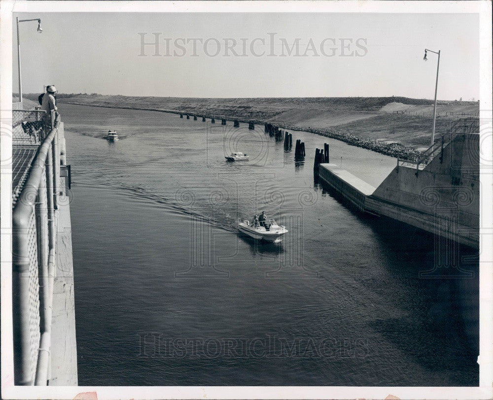 1969 Florida Oklawaha River Press Photo - Historic Images