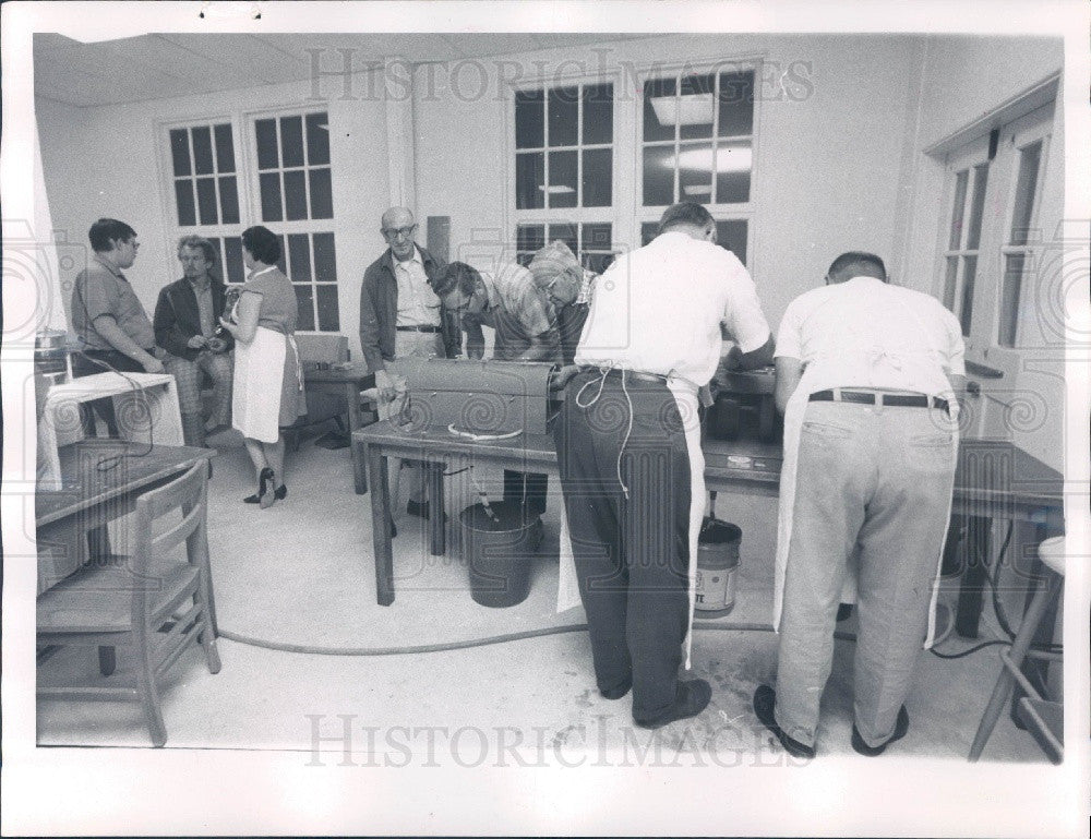 1970 St. Petersburg Florida Lapidary Press Photo - Historic Images