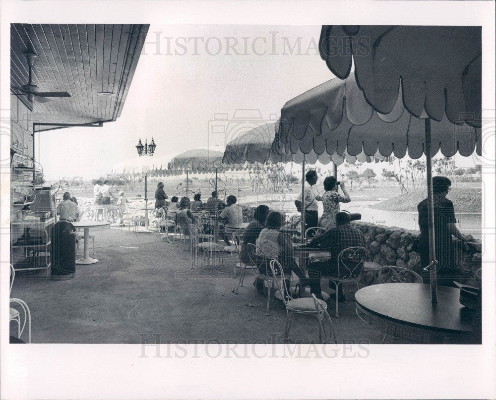 1965 Tampa, Florida Busch Gardens Swiss House Press Photo - Historic Images