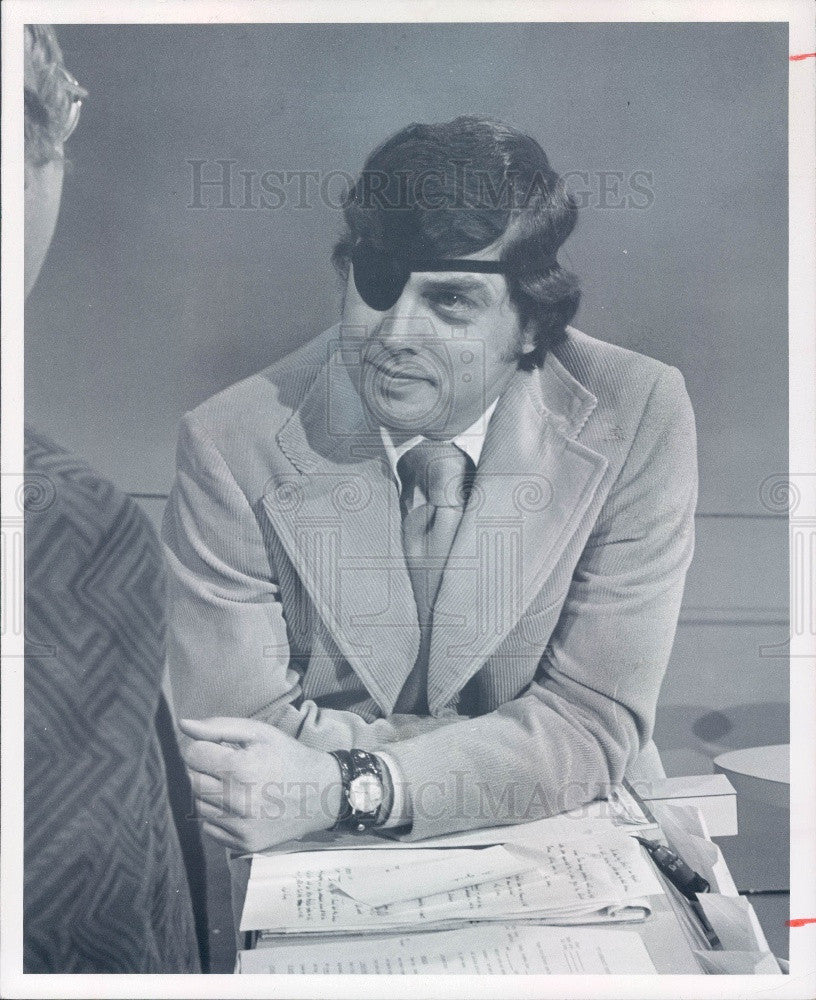 1975 TV Host Quizmaster Dr. David Bowen Press Photo - Historic Images