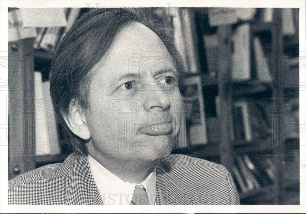 1980 Best-Selling Author Tom Wolfe Press Photo - Historic Images