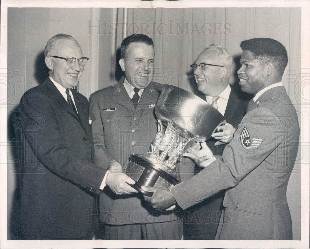 1962 Chicago Illinois Best Armed Forces Food Suppliers Press Photo - Historic Images