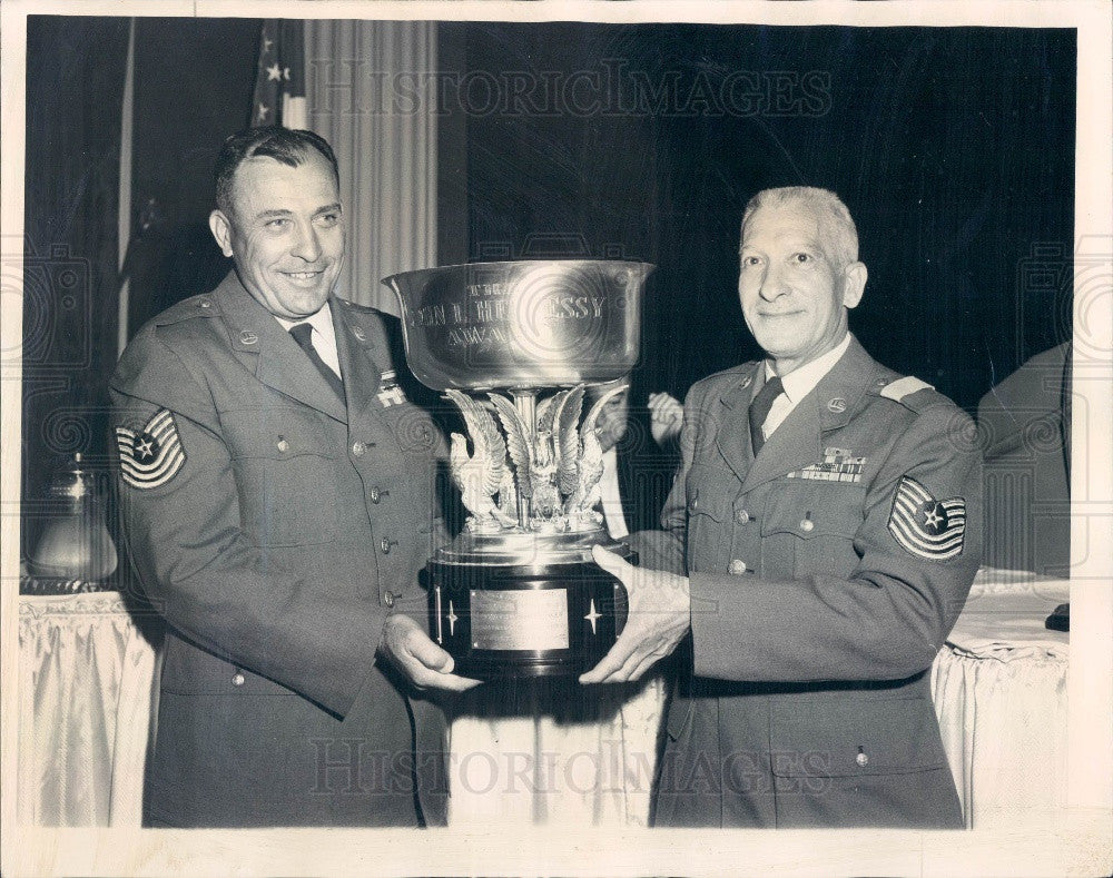 1963 Chicago Illinois Best Armed Forces Food Suppliers Press Photo - Historic Images