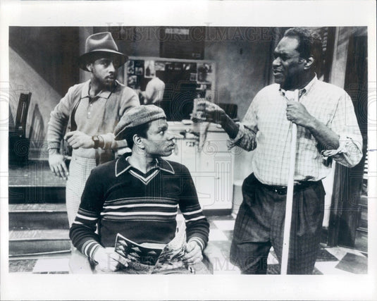 1985 Actors Ruben Hudson, Walter Bennett & Douglas Ward Press Photo - Historic Images