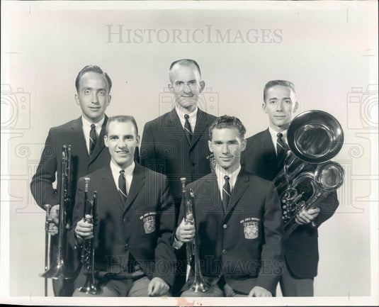 1963 Greenville, South Carolina Bob Jones University Ensemble Press Photo - Historic Images