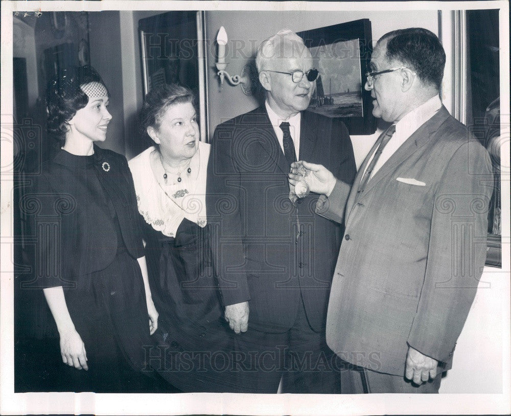 1962 Chicago, Illinois Special Events Director Col. Jack Reilly Press Photo - Historic Images