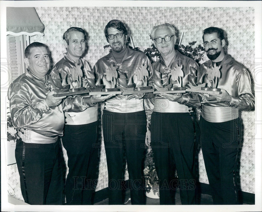 1975 Bradenton FL Hernando de Soto Historical Society Conquistadores Press Photo - Historic Images