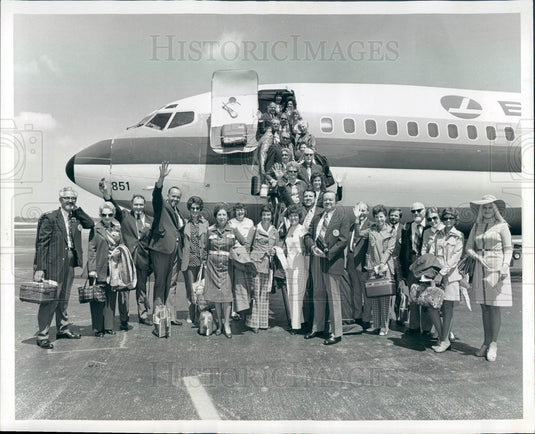 1974 Bradenton FL Hernando de Soto Historical Society Conquistadores Press Photo - Historic Images