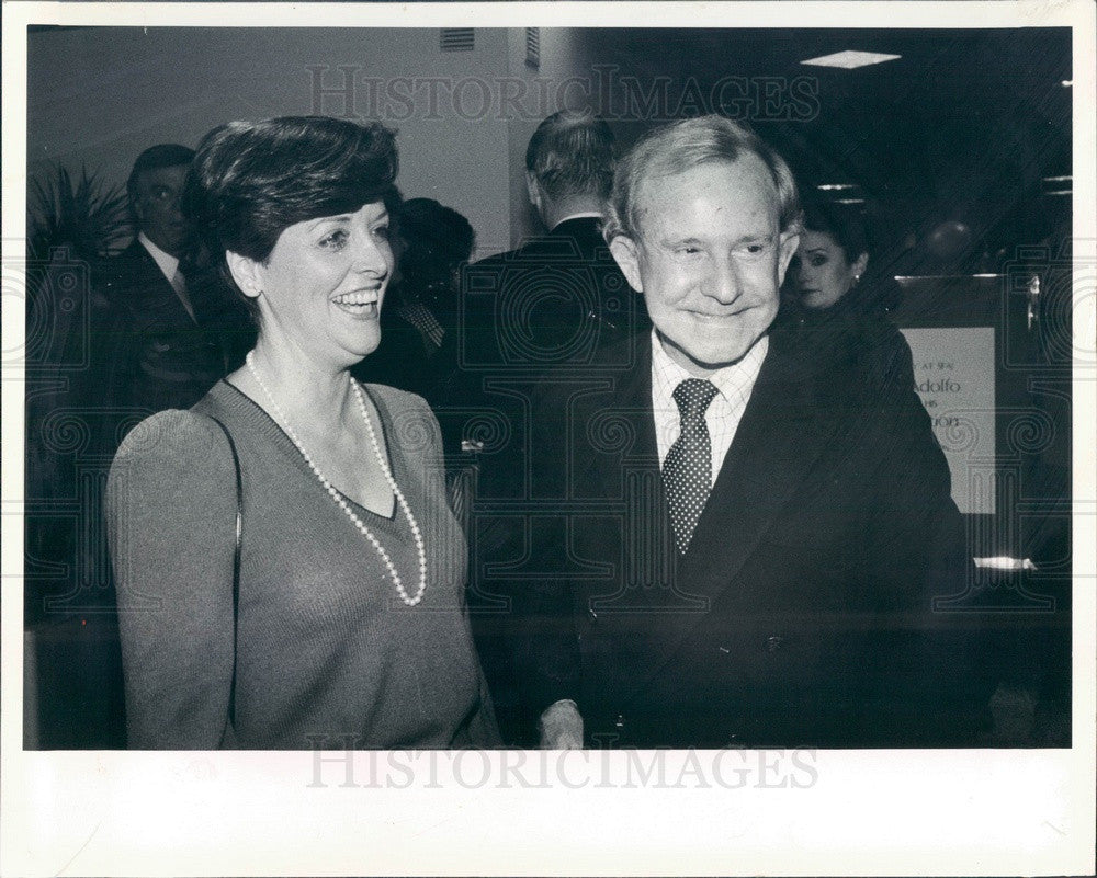 1983 Women&#39;s Fashion Designer Adolfo Press Photo - Historic Images