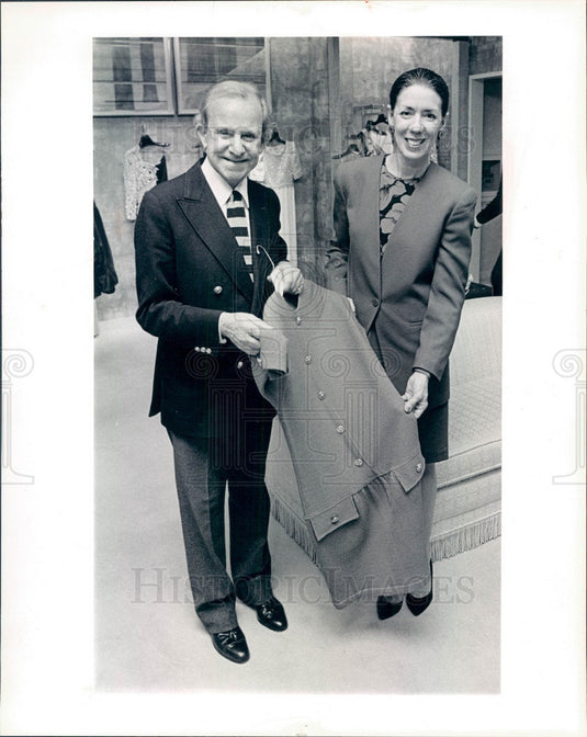 1992 Women's Fashion Designer Adolfo Press Photo - Historic Images
