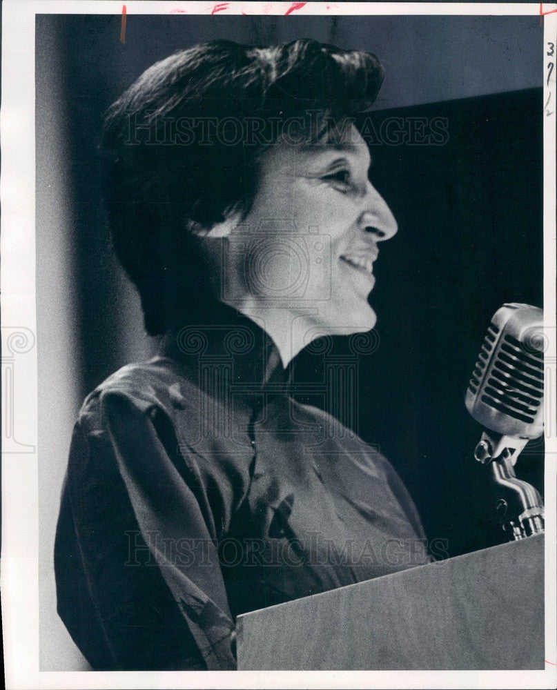 1967 Author Dr. Han Suyin in Denver, Colorado Press Photo - Historic Images