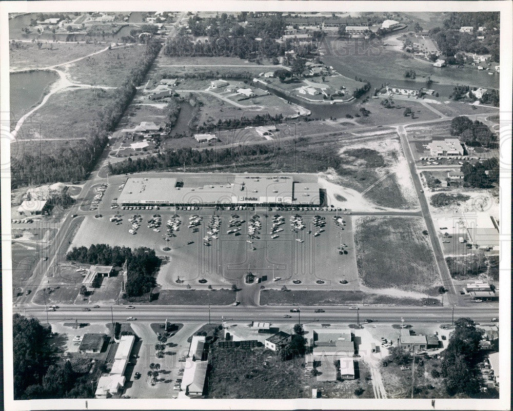 1980 Crystal River, Florida Kings Bay Plaza Development Site Press Photo - Historic Images