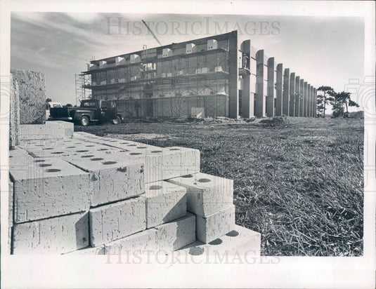 1971 St. Petersburg Florida Kroger Executive Center Construction Press Photo - Historic Images