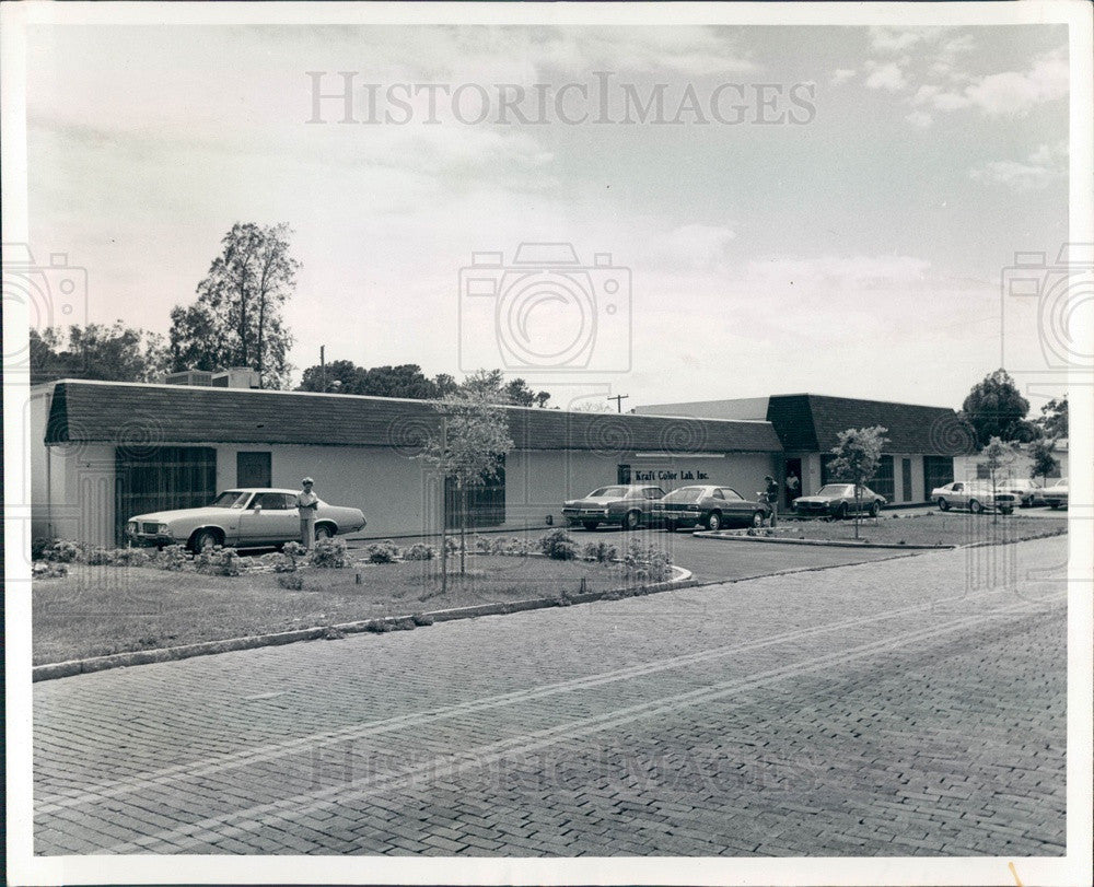 1977 St. Petersburg Florida Kraft Color Lab Inc Press Photo - Historic Images