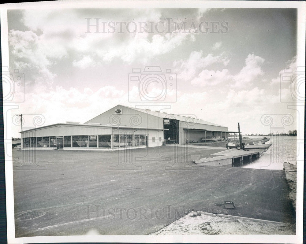 1963 St. Petersburg Florida Madeira Beach Kool Marine Press Photo - Historic Images