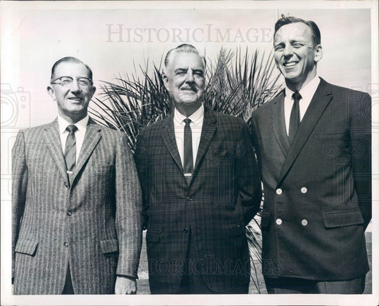 1967 Holmes Beach, Florida Key Royale Golf and Country Club Officers Press Photo - Historic Images