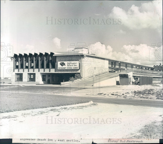 1978 St. Petersburg Florida Edgewater Beach Inn Press Photo - Historic Images