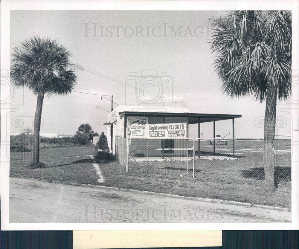 1963 St. Petersburg Florida Sun City Air Service Press Photo - Historic Images