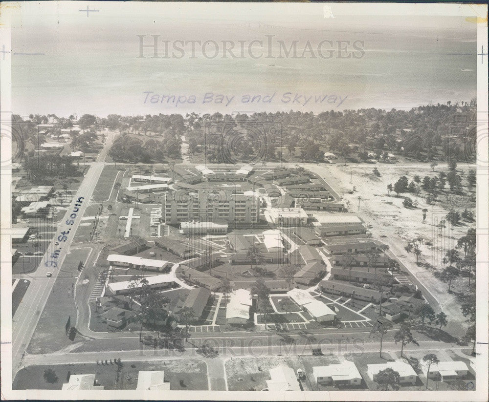 1964 St. Petersburg Florida Suncoast Manor Retirement Community Press Photo - Historic Images