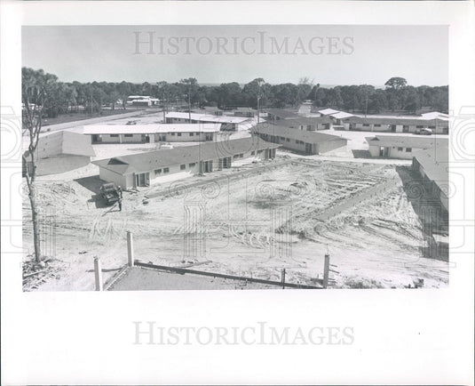 1963 St. Petersburg Florida Suncoast Manor Apartments Press Photo - Historic Images