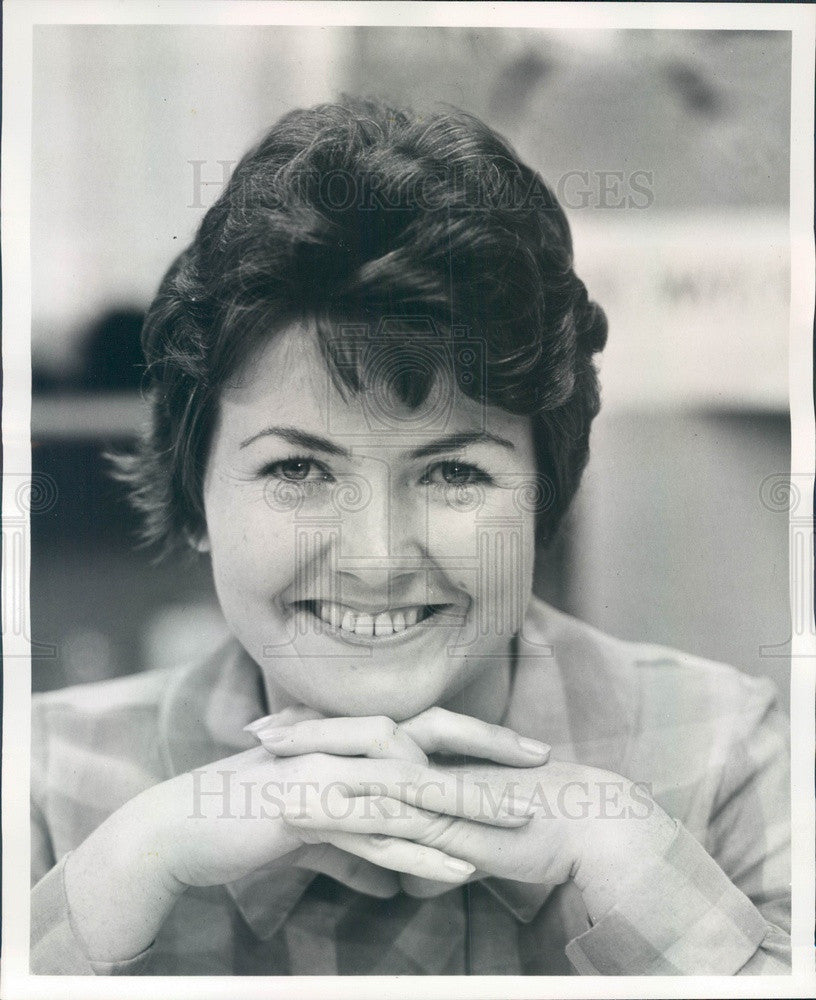 1967 TV Show Romper Room Host Mary Carol Reilly Press Photo - Historic Images