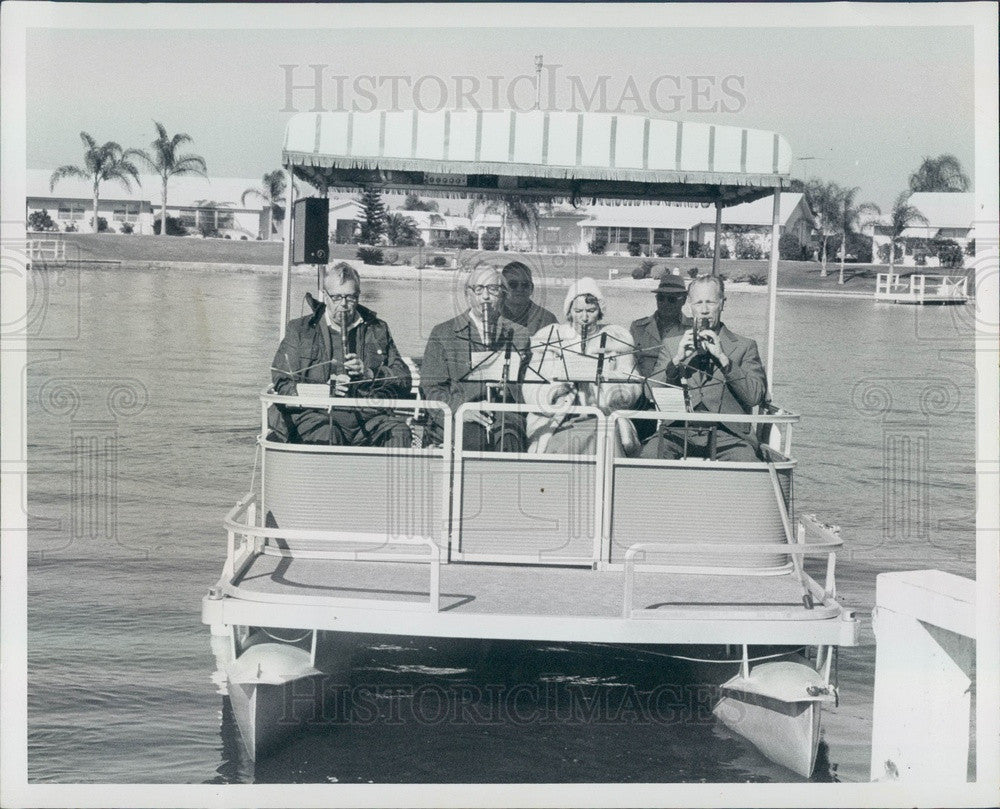 1974 Florida Sun City Center Retirement Community Krumhorn Quartet Press Photo - Historic Images