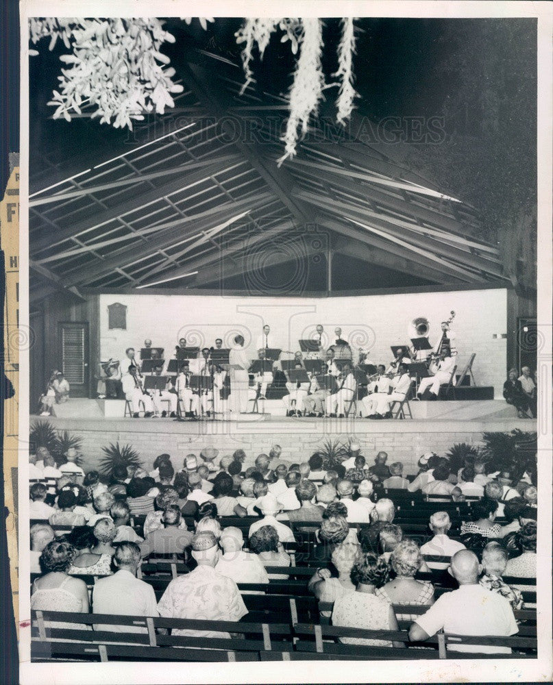 1954 St. Petersburg Florida Sunshine City Band Press Photo - Historic Images