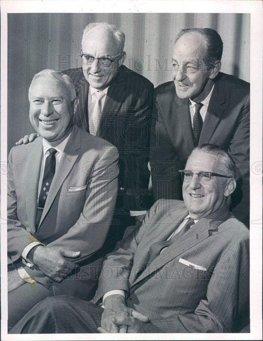 1961 St. Petersburg Florida Suncoasters Inc Officers Press Photo - Historic Images