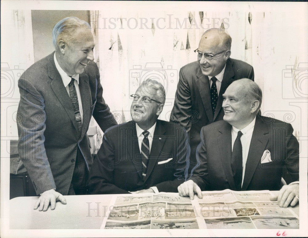 1959 St. Petersburg Florida Suncoasters Inc Officers Press Photo - Historic Images