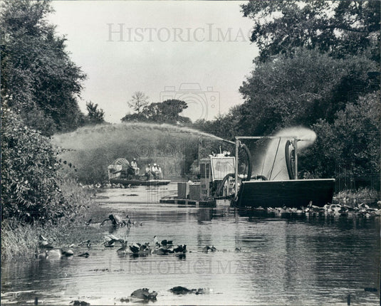 1979 Orlando FL Aztec Development Water-Vac Weed Harvesting Machine Press Photo - Historic Images