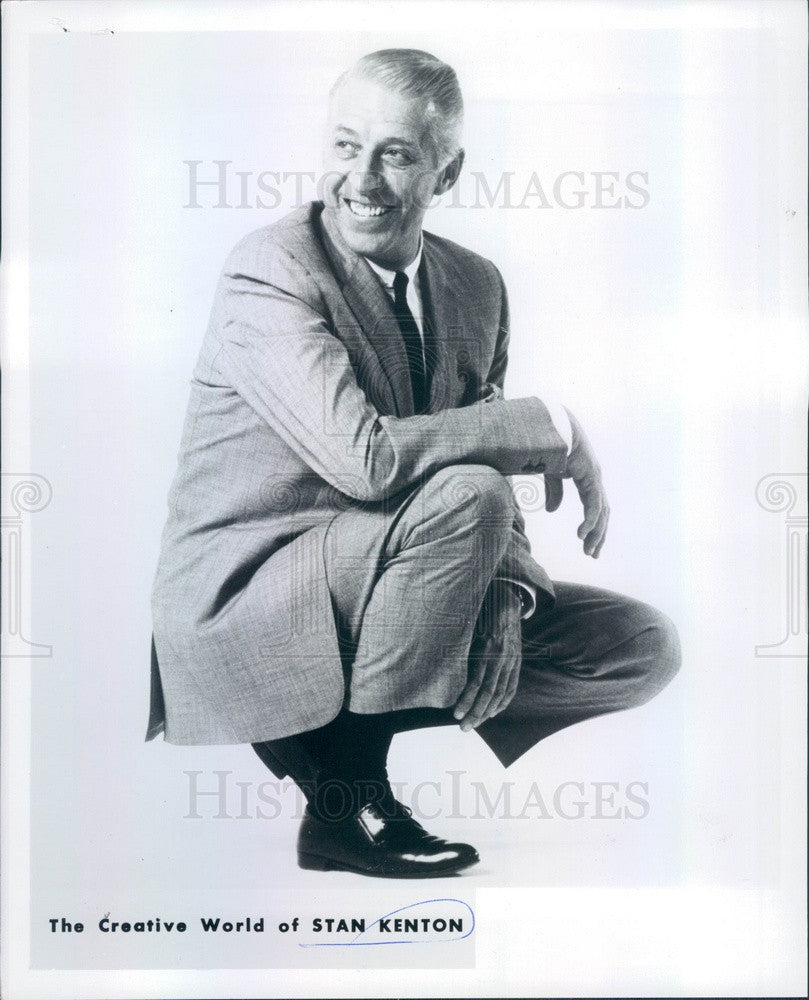 1974 Musician Stan Kenton Press Photo - Historic Images