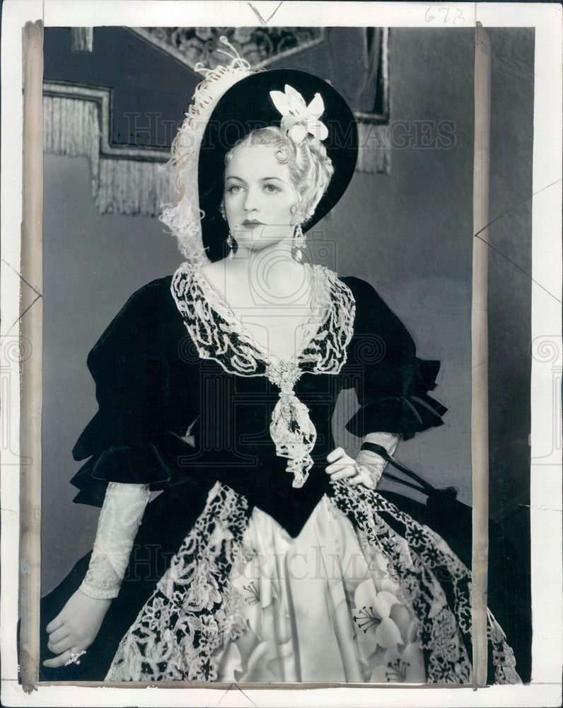 1933 Hollywood Actress Doris Kenyon Press Photo - Historic Images