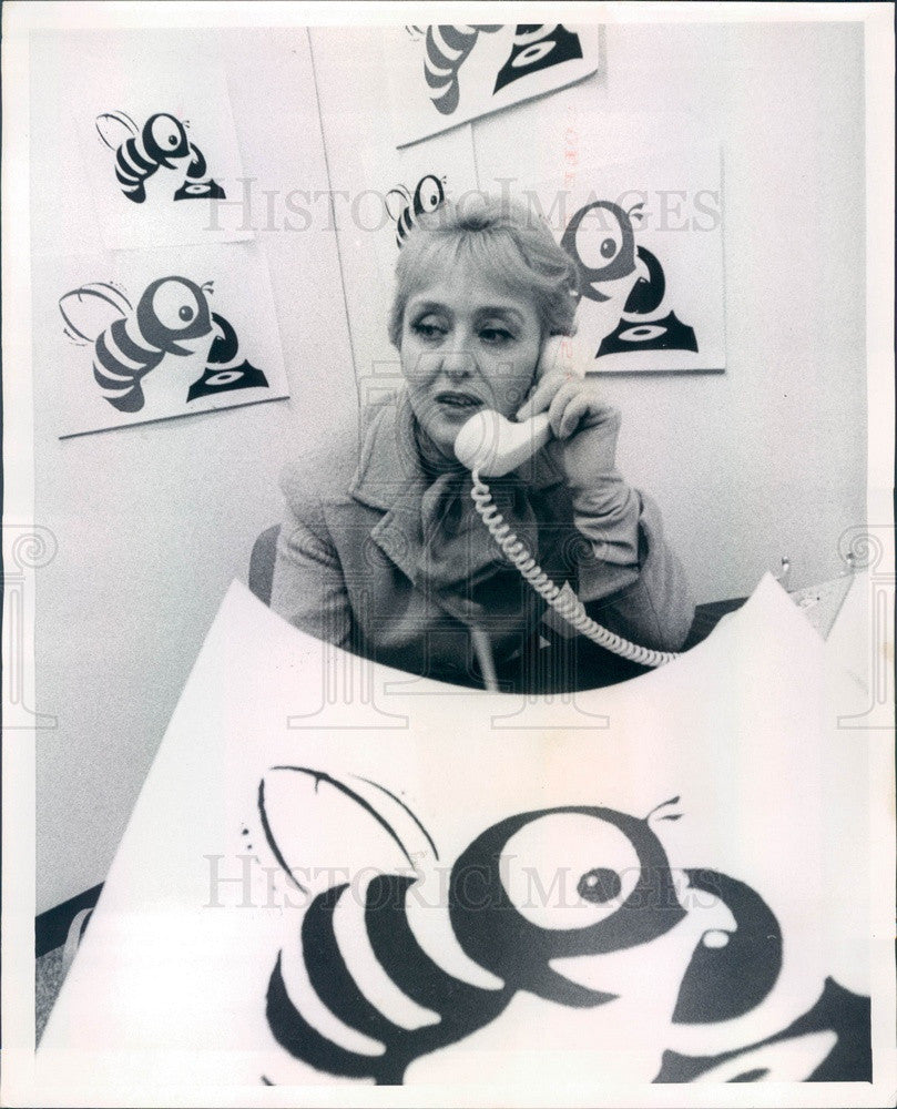 1968 Hollywood Actress Celeste Holm Press Photo - Historic Images