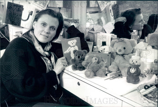 1986 Hollywood Actress Ann Reinking Press Photo - Historic Images