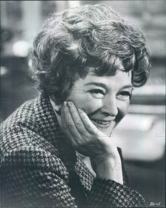 1970 Hollywood Actress Beryl Reid Press Photo - Historic Images