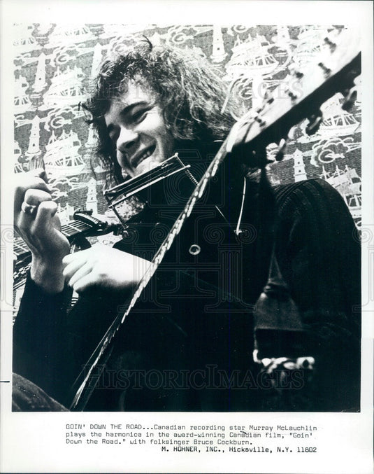 1971 Canadian Musician Murray McLauchlin Press Photo - Historic Images