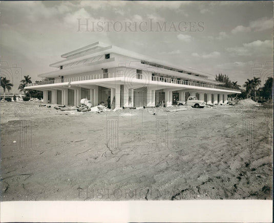 Undated Bradenton, Florida Auditorium Construction Press Photo - Historic Images