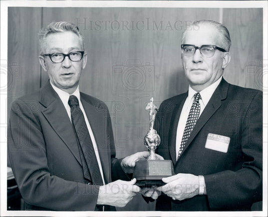 1973 Colorado International Trade Assoc Man of the Year Gerald Boyle Press Photo - Historic Images