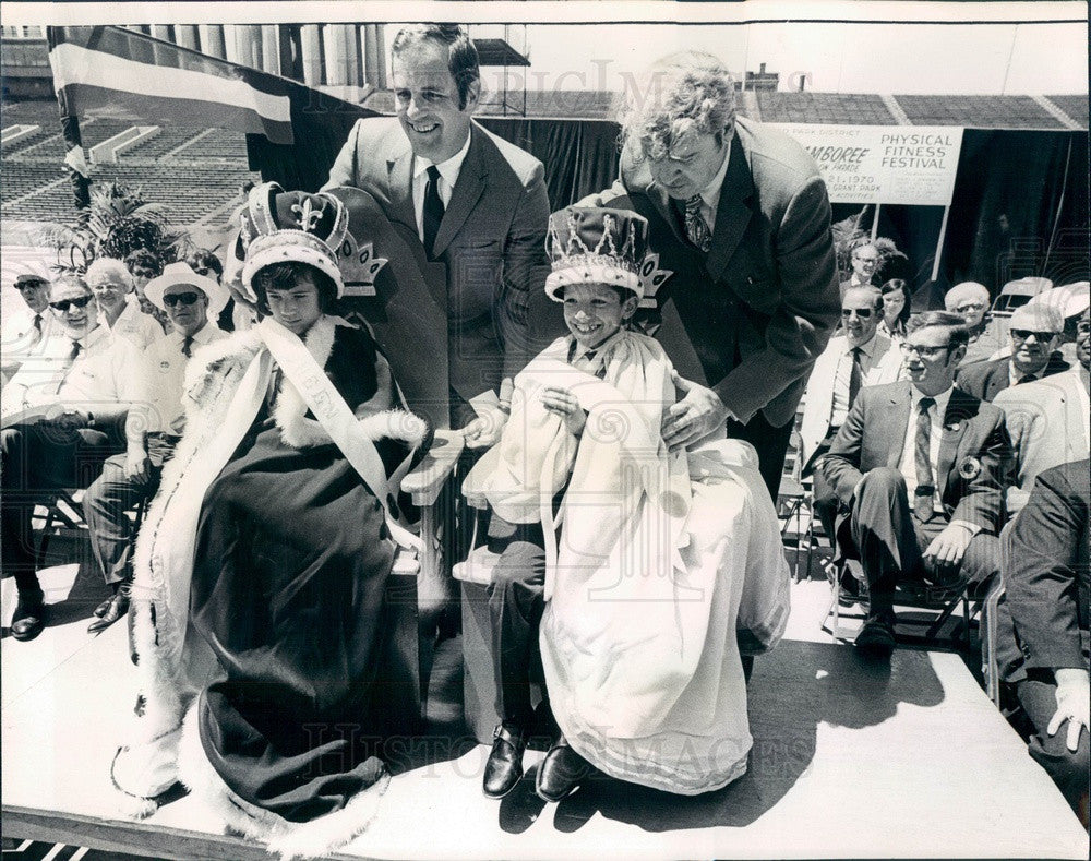 1970 Chicago IL All-Chicago Youth Jamboree Royalty Press Photo - Historic Images