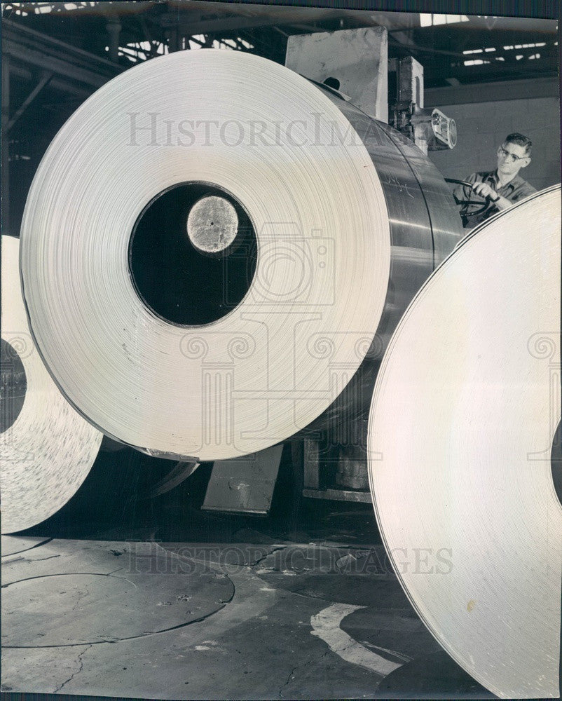 1979 Waterbury, CT Rolled Aluminum Sheet by Mill Products Press Photo - Historic Images