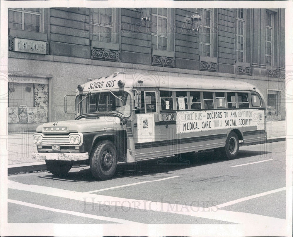 1962 Chicago, Illinois American Medical Association Convention Press Photo - Historic Images