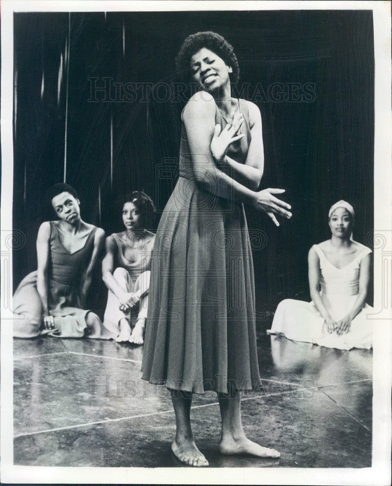 1978 Theater Actor La Tanya Richardson in For Colored Girls Press Photo - Historic Images