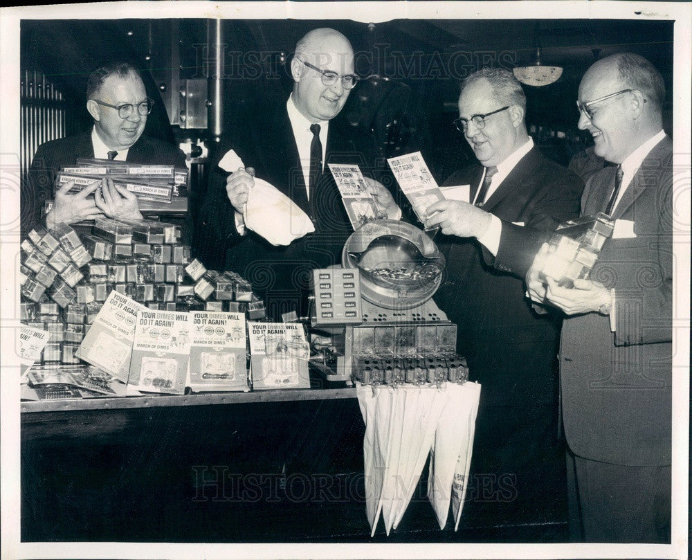 1962 Chicago, Illinois March of Dimes Collection Press Photo - Historic Images