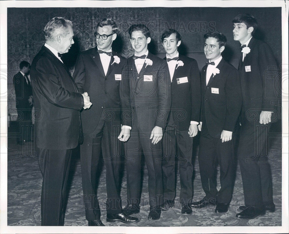 1967 Westinghouse Electric Corp Science Talent Search Winners Press Photo - Historic Images